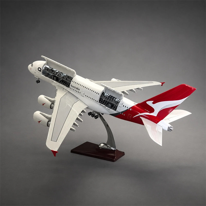 Qantas Airbus A380 1:160 Scale Model