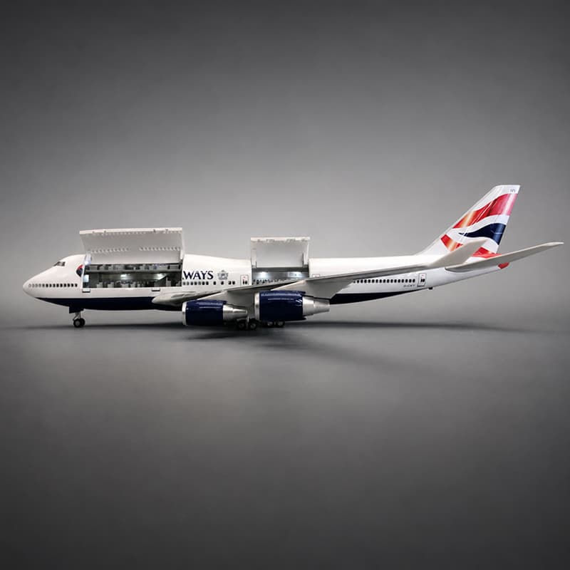 British Airways Boeing 747 1:150 Scale Model