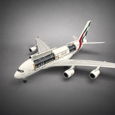 Emirates Airbus A380 1:160 Scale Model