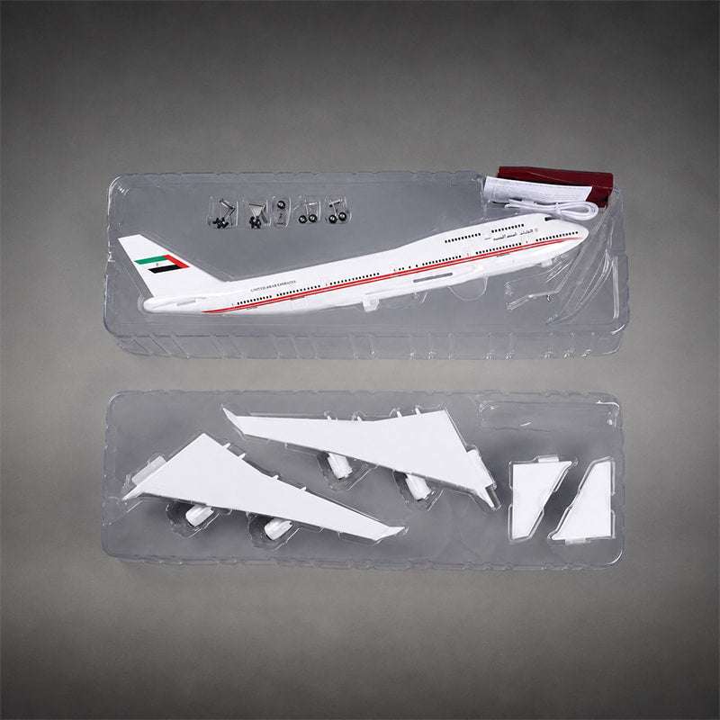 UAE Presidential Flight Boeing 747 1:150 Scale Model