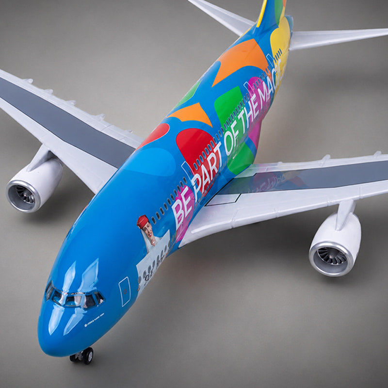 Emirates Airbus A380 Be Part of the Magic 1:160 Scale Model
