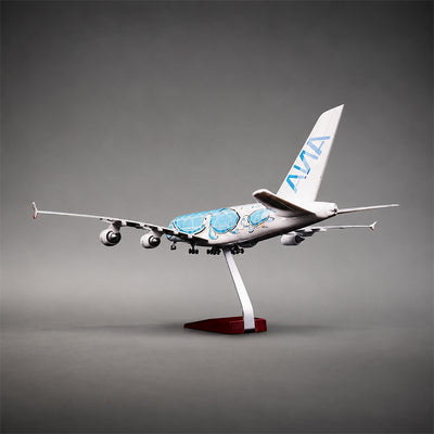 All Nippon Airways Airbus A380 Flying Honu 1:160 Scale Model
