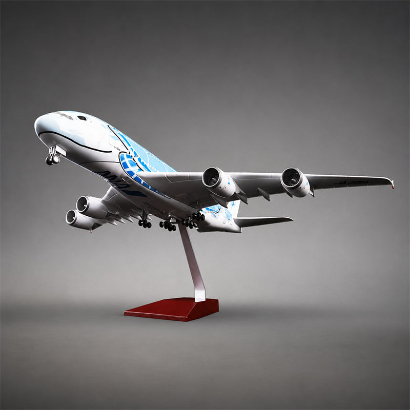 All Nippon Airways Airbus A380 Flying Honu 1:160 Scale Model