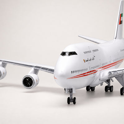 UAE Presidential Flight Boeing 747 1:150 Scale Model