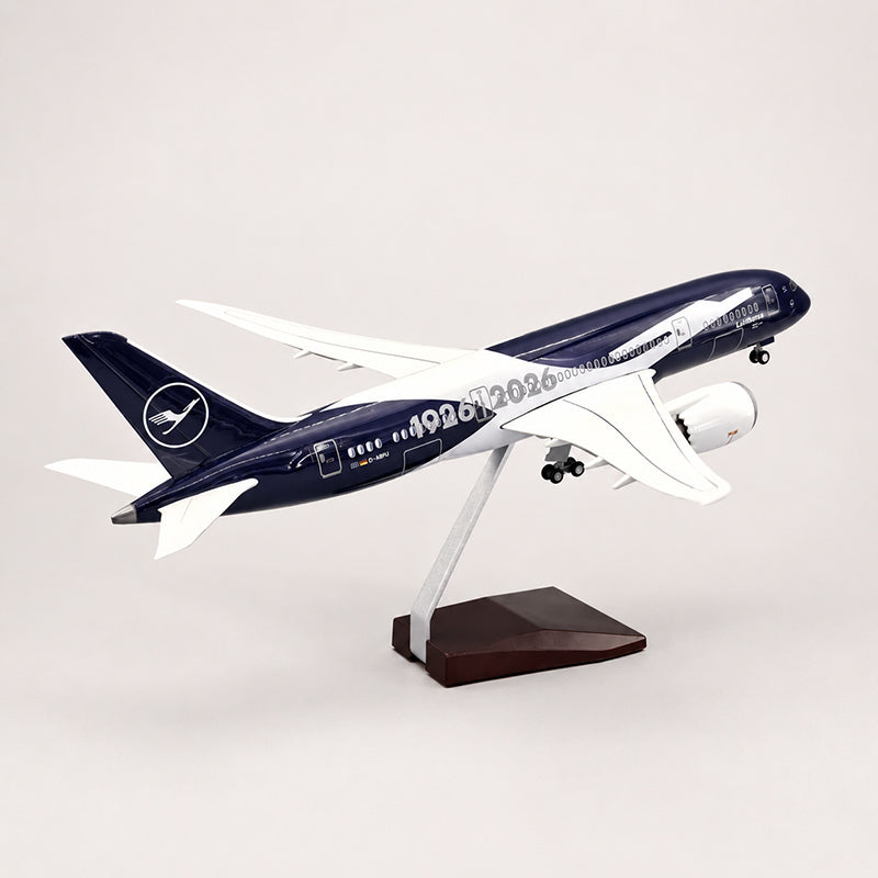 Lufthansa Boeing 787-9 100 Years Edition 1:145 Scale Model