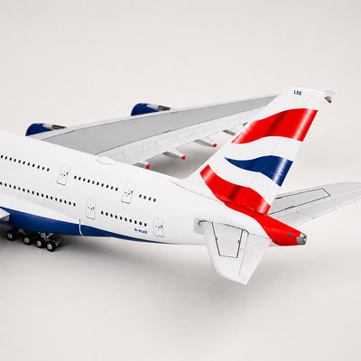 British Airways Airbus A380 1:160 Scale Model