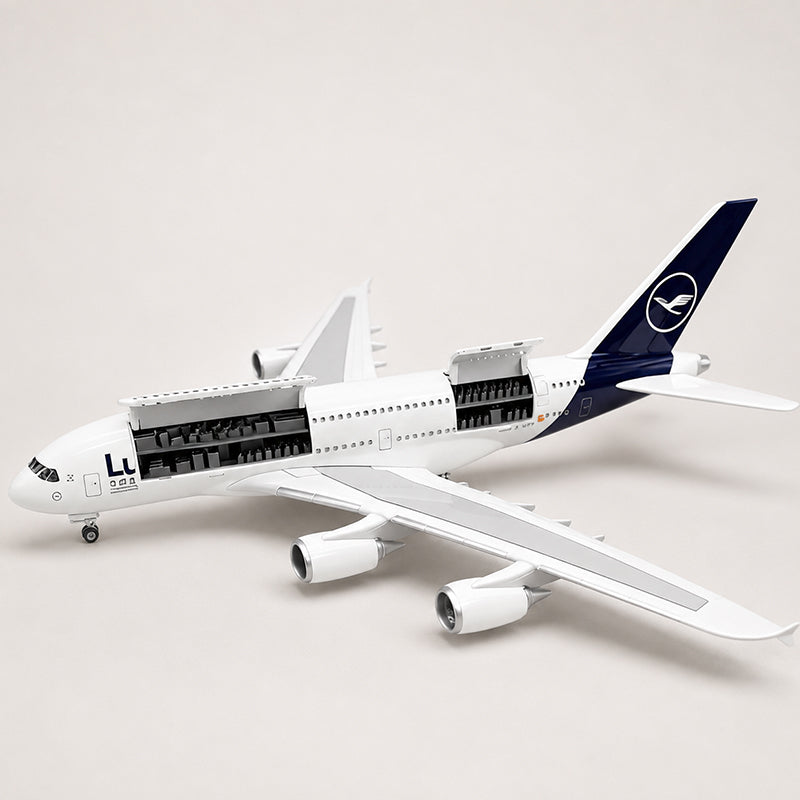 Lufthansa Airbus A380 1:160 Scale Model