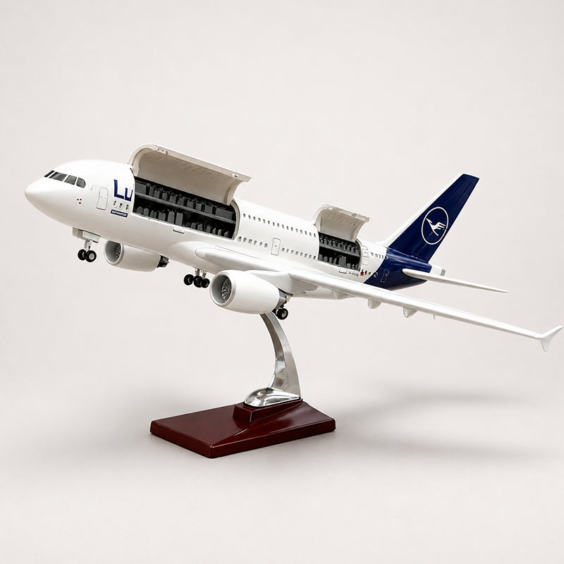 Lufthansa Airbus A380 1:160 Scale Model