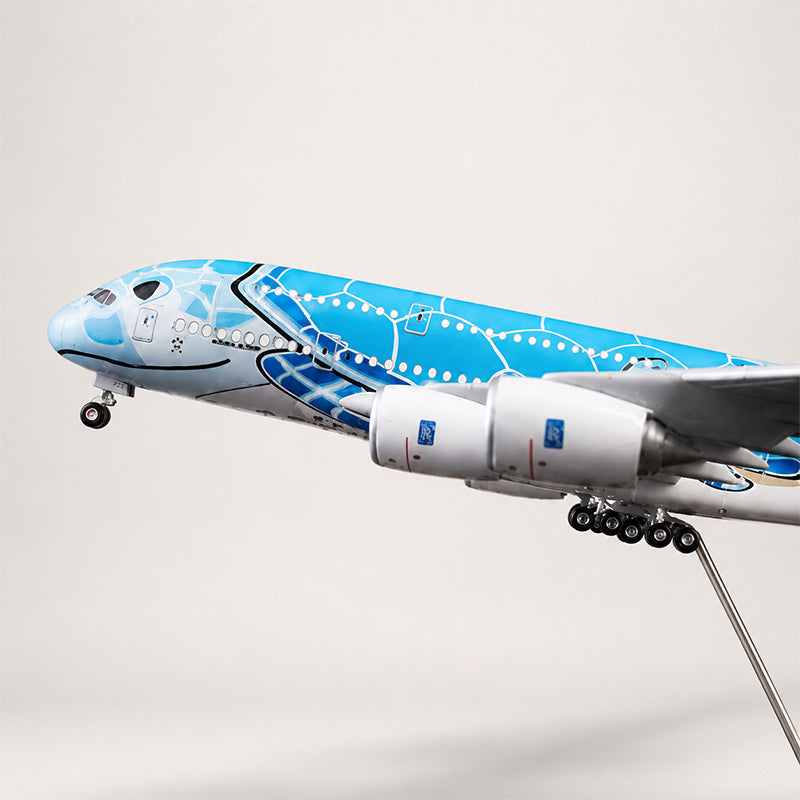 All Nippon Airways Airbus A380 Flying Honu 1:160 Scale Model