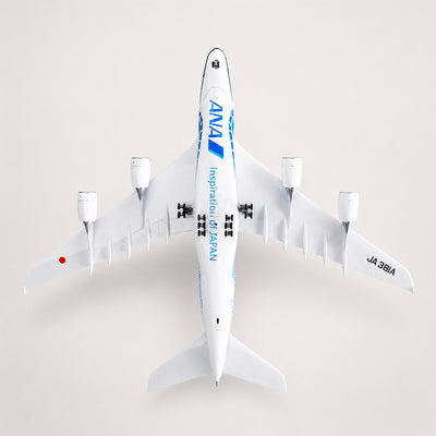 All Nippon Airways Airbus A380 Flying Honu 1:160 Scale Model