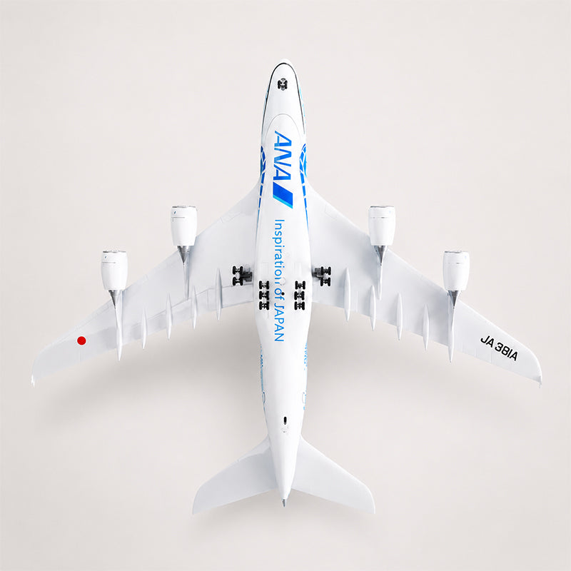 All Nippon Airways Airbus A380 Flying Honu 1:160 Scale Model