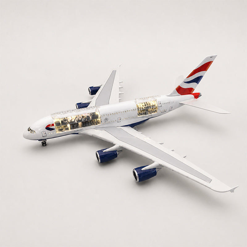 British Airways Airbus A380 1:160 Scale Model