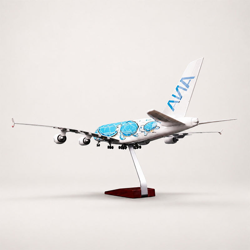 All Nippon Airways Airbus A380 Flying Honu 1:160 Scale Model