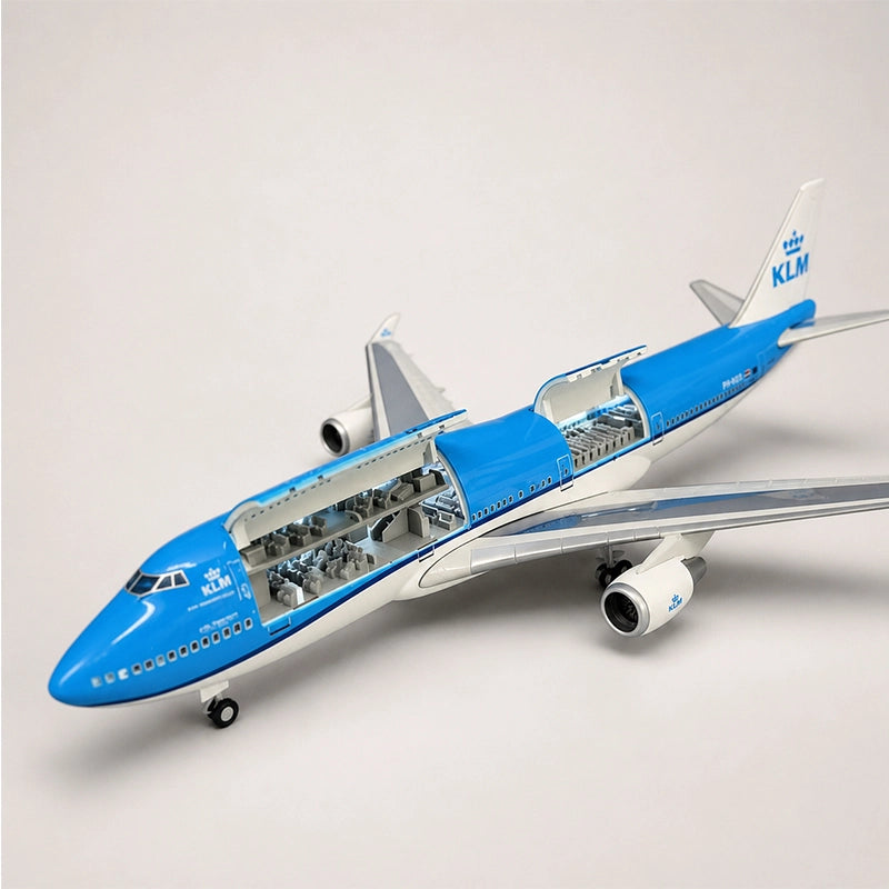 KLM Royal Dutch Airlines Boeing 747-400 1:150 Scale Model