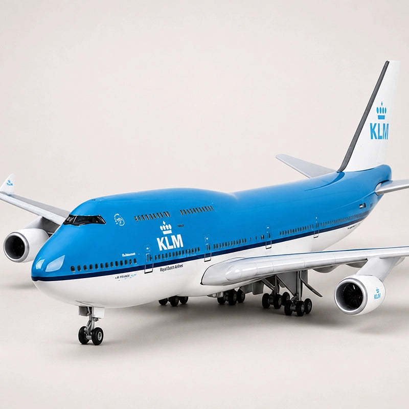 KLM Royal Dutch Airlines Boeing 747-400 1:150 Scale Model