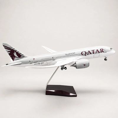 Qatar Airways Boeing 787 1:130 Scale Model