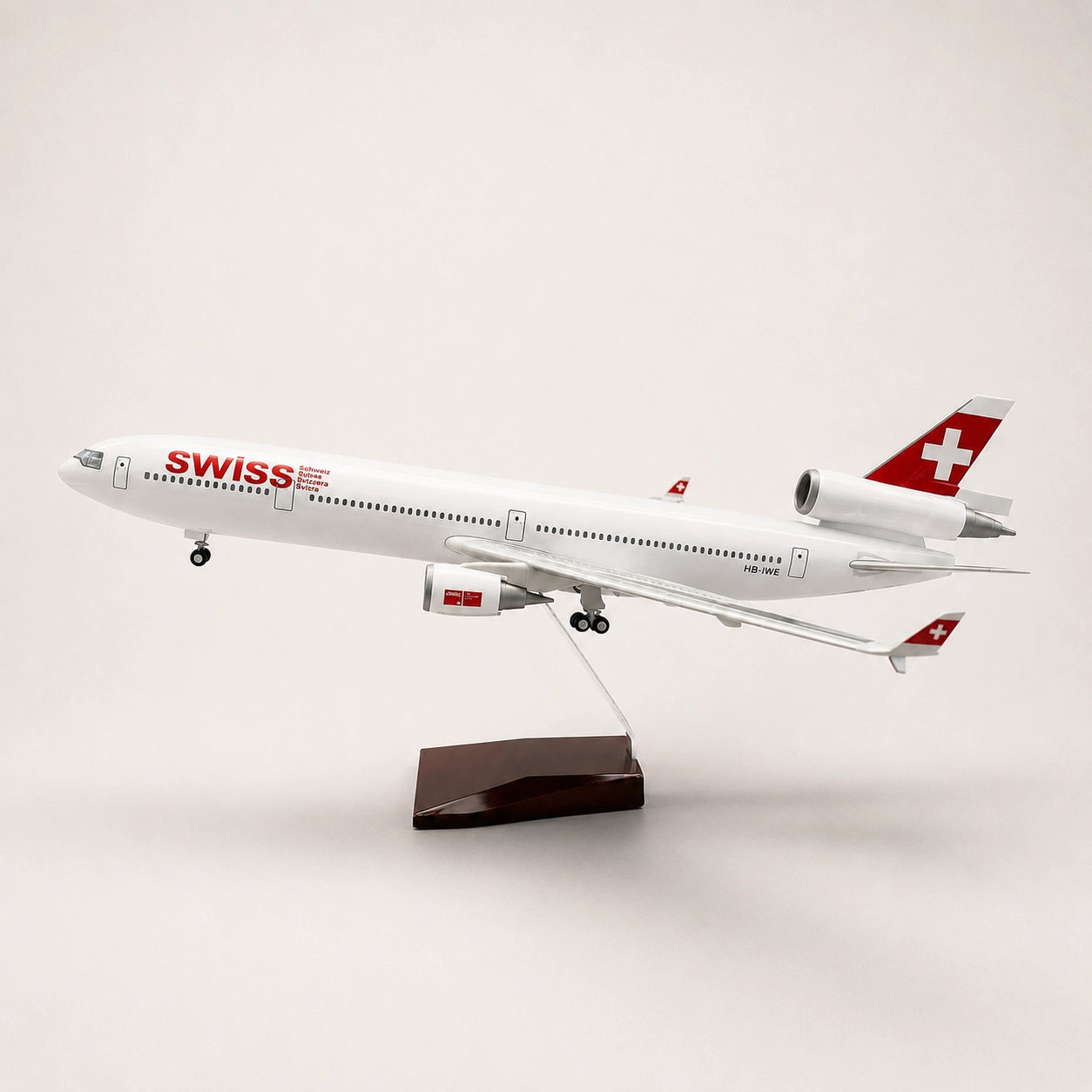 FedEx McDonnell Douglas MD-11 Modell im Maßstab 1:130