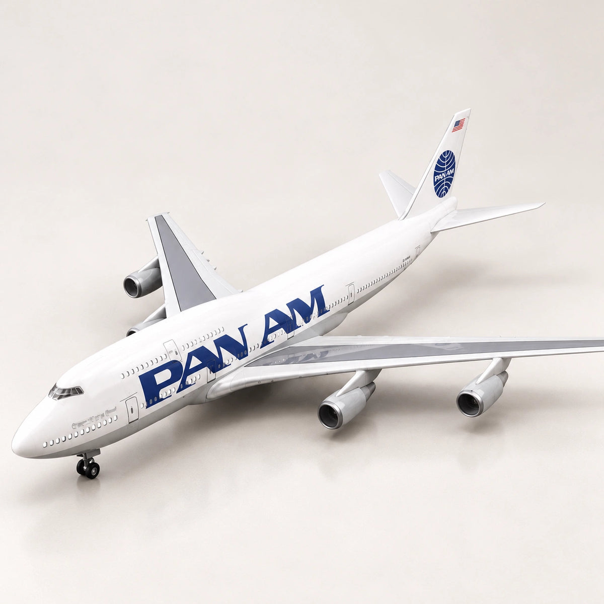 Boeing 747-400 Pan American World Airways – model skala 1:150