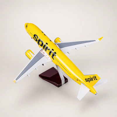 مجسم طائرة Airbus A320 التابعة لخطوط سبيريت الجوية بمقياس 1:80