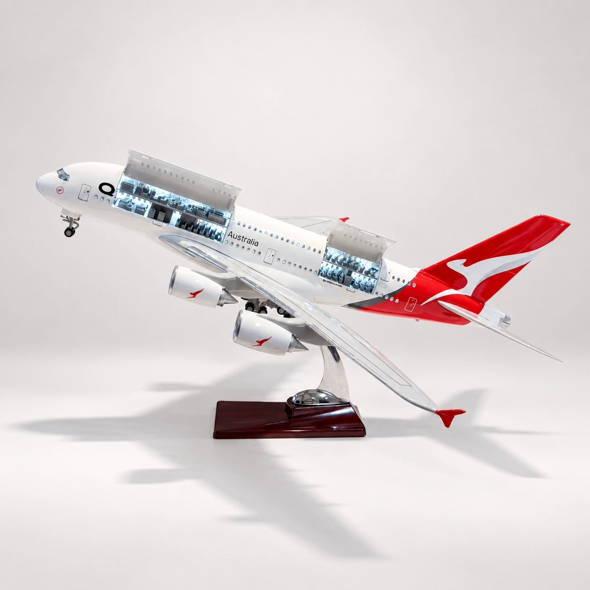 Qantas Airbus A380 Modell im Maßstab 1:160