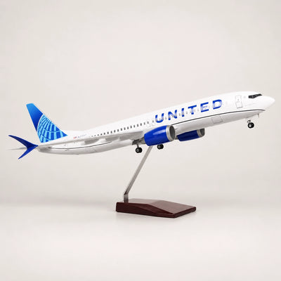 Maqueta Boeing 737 de United Airlines a escala 1:85