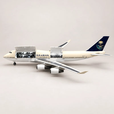 Boeing 747 Saudia – maqueta a escala 1:150