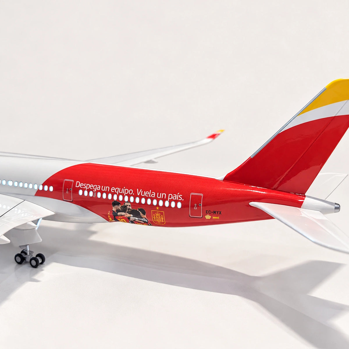 Iberia Airbus A350 con livrea della nazionale spagnola – modellino in scala 1:142