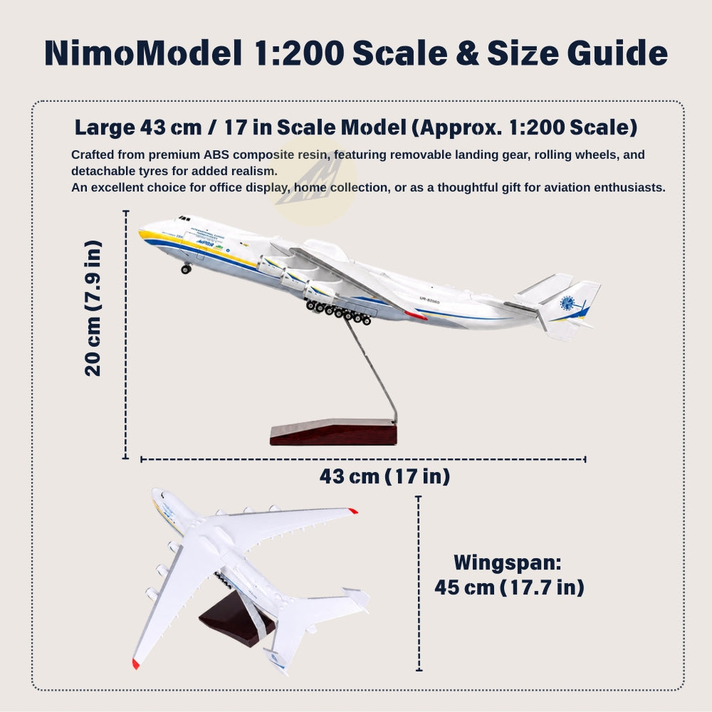 Antonov An-225 Mriya 1:200 Scale Model