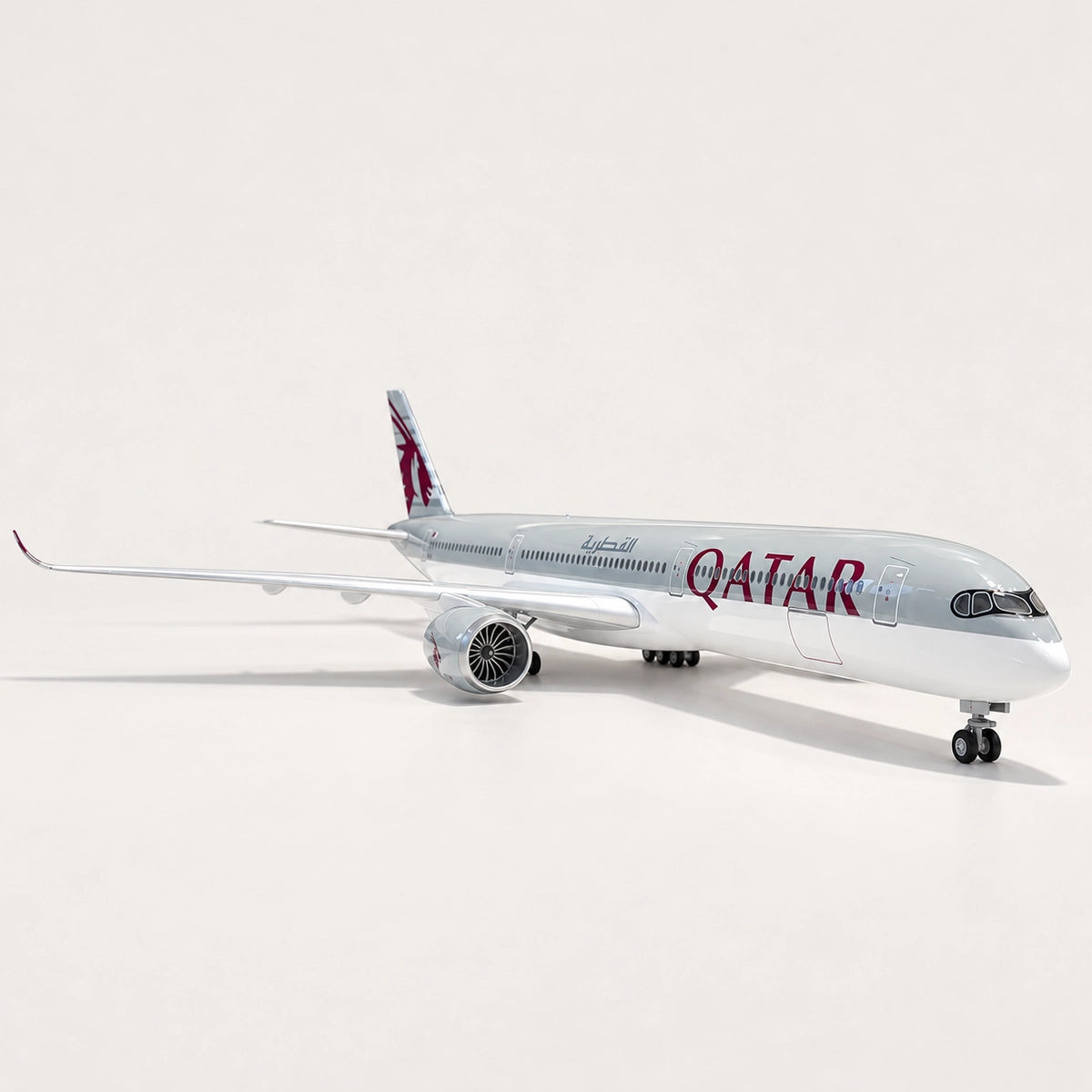 Qatar Airways Airbus A350-1000 – Modell im Maßstab 1:157
