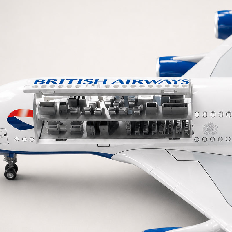 British Airways Airbus A380 1:160 Scale Model
