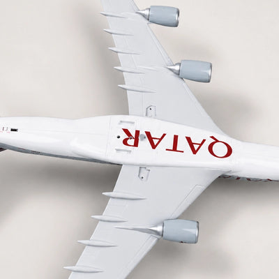 Qatar Airways Airbus A380 1:160 Scale Model