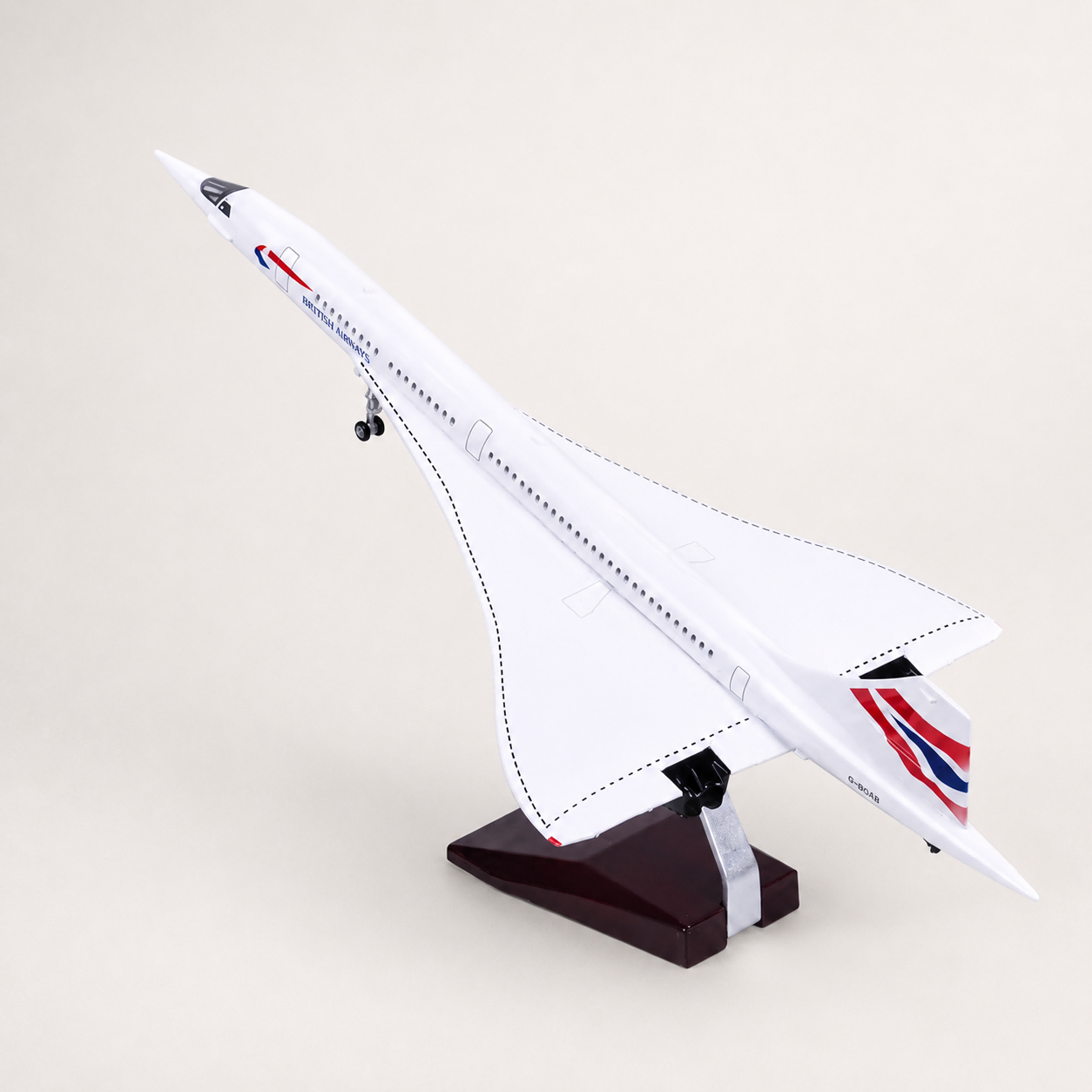 British Airways Concorde 1:125 Scale Model