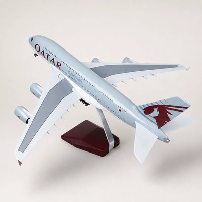 Qatar Airways Airbus A380 1:160 Scale Model