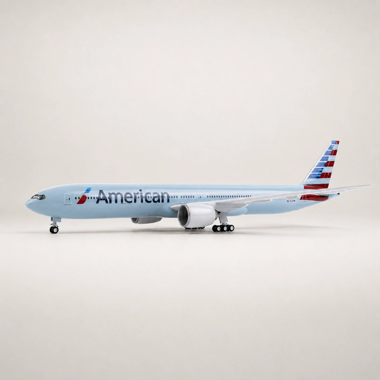 Model American Airlines Boeing 777 v měřítku 1:157