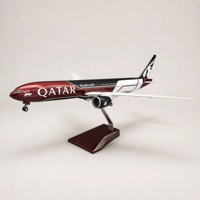Qatar Airways Boeing 777 1:135 Scale Model