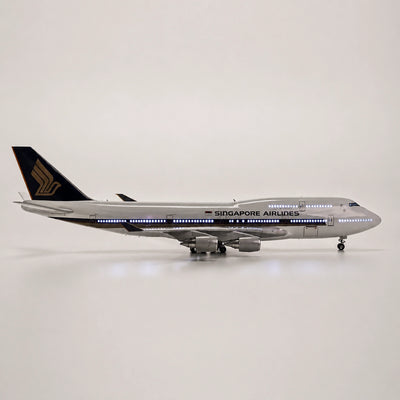 Schaalmodel Singapore Airlines Boeing 747 – klassieke kleurstelling 1:150