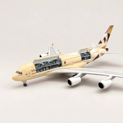 Etihad Airways Airbus A380 — model a scala 1:160