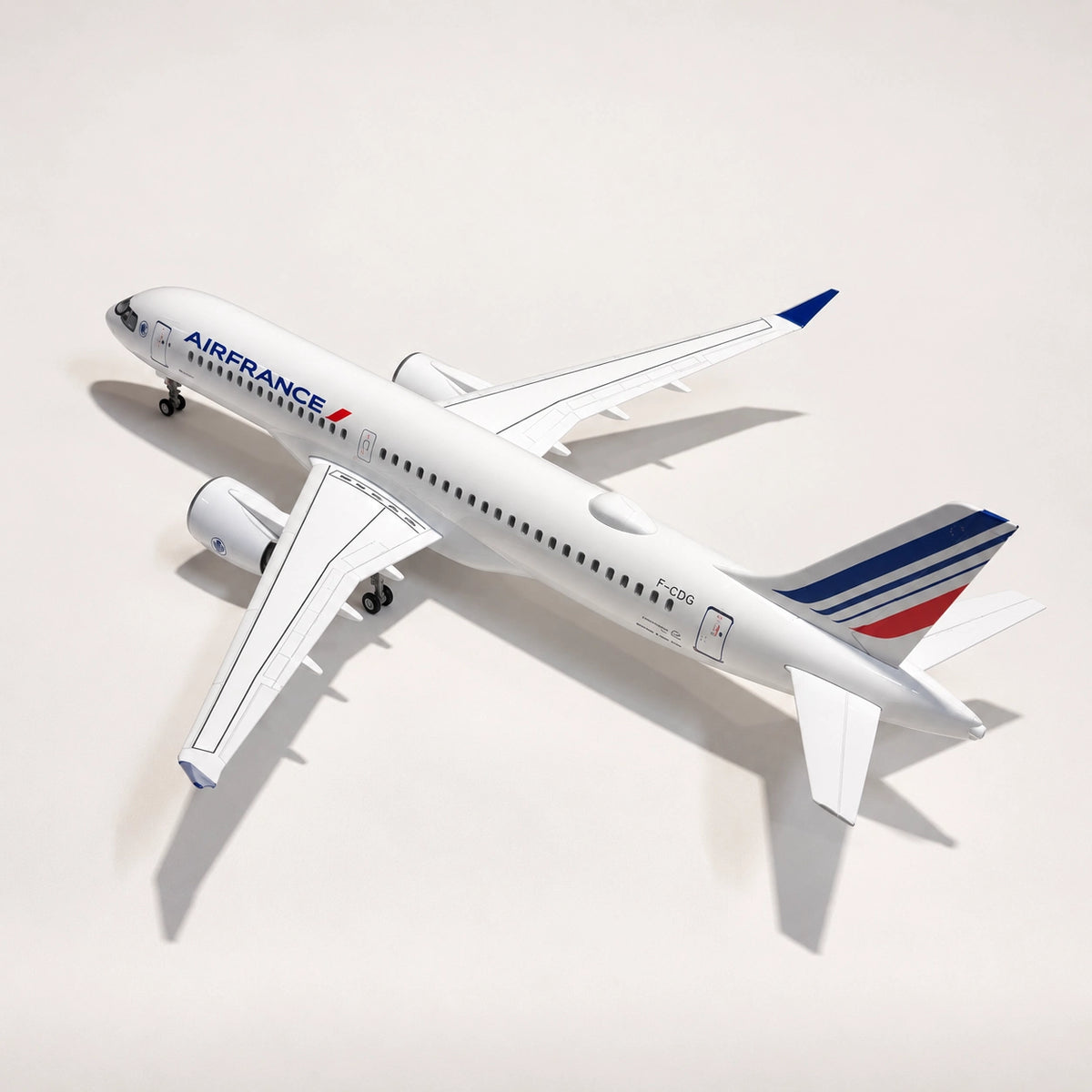 مجسّم إيرباص A220-300 للخطوط الجوية الفرنسية بمقياس 1:100