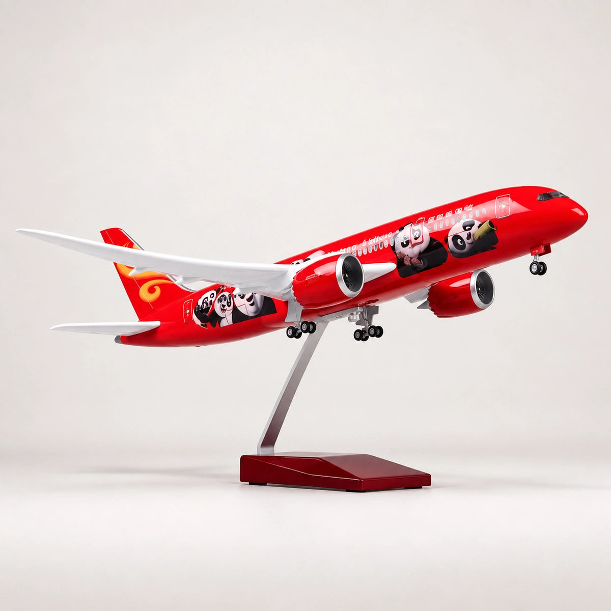 Model Boeing 787 Hainan Airlines v edici Kung Fu Panda v měřítku 1:130