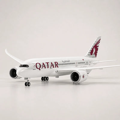 Qatar Airways Boeing 787 1:130 Scale Model