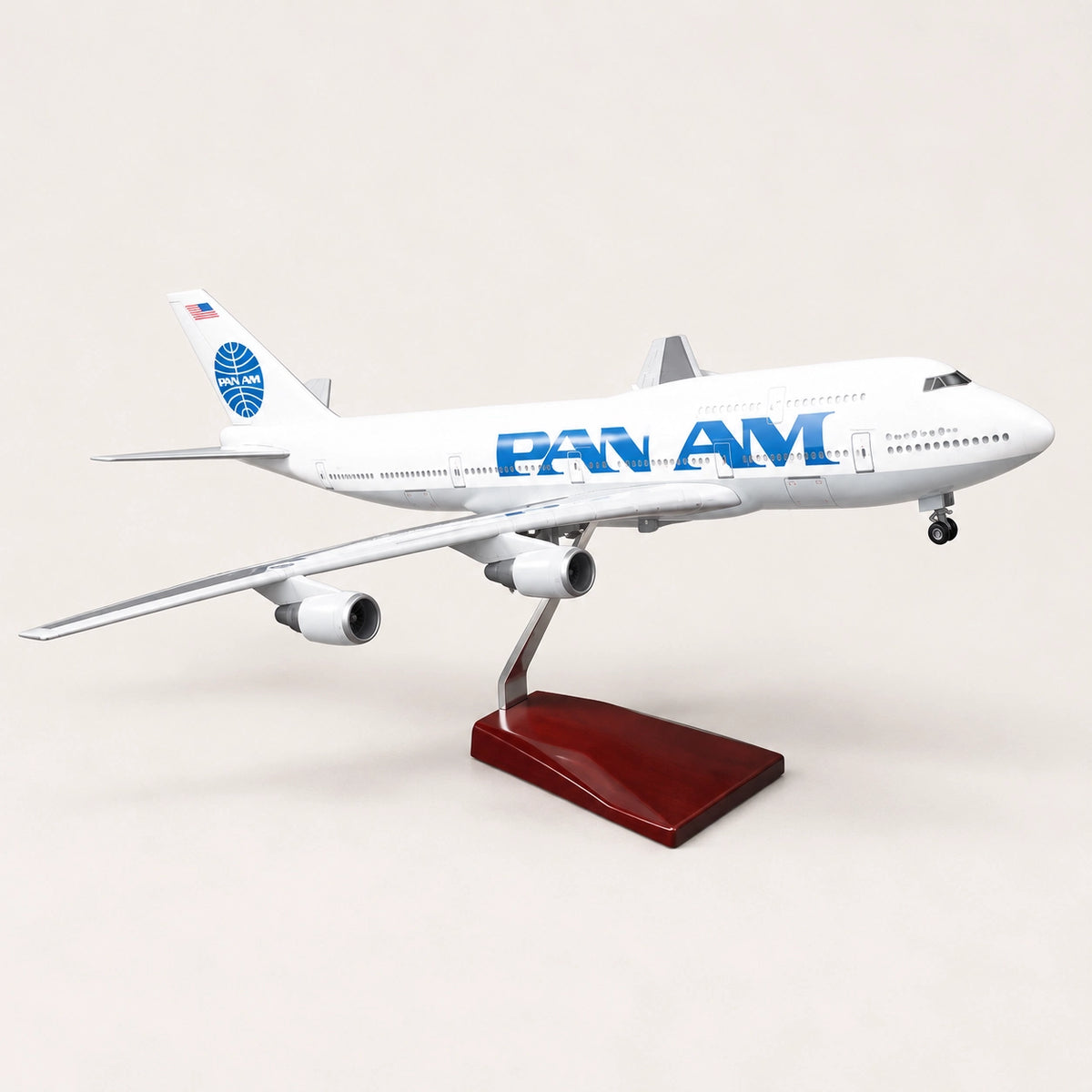 Boeing 747-400 Pan American World Airways – model skala 1:150