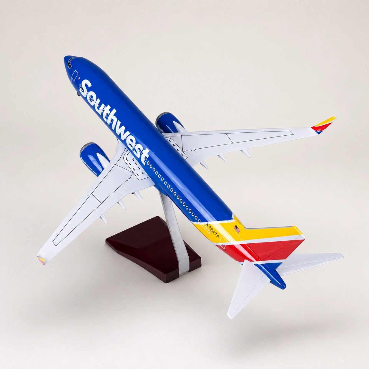 Southwest Airlines Boeing 737 1:85 Scale Model