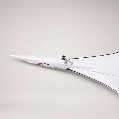 Maqueta Concorde de Singapore Airlines a escala 1:125