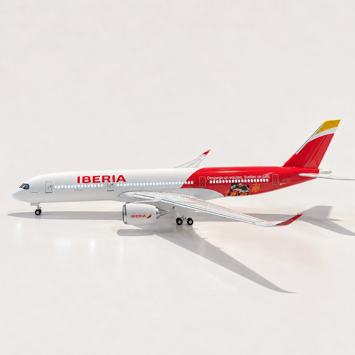 Iberia Airbus A350 con livrea della nazionale spagnola – modellino in scala 1:142