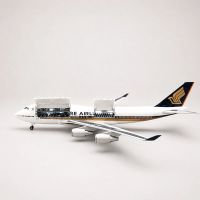 Schaalmodel Singapore Airlines Boeing 747 – klassieke kleurstelling 1:150