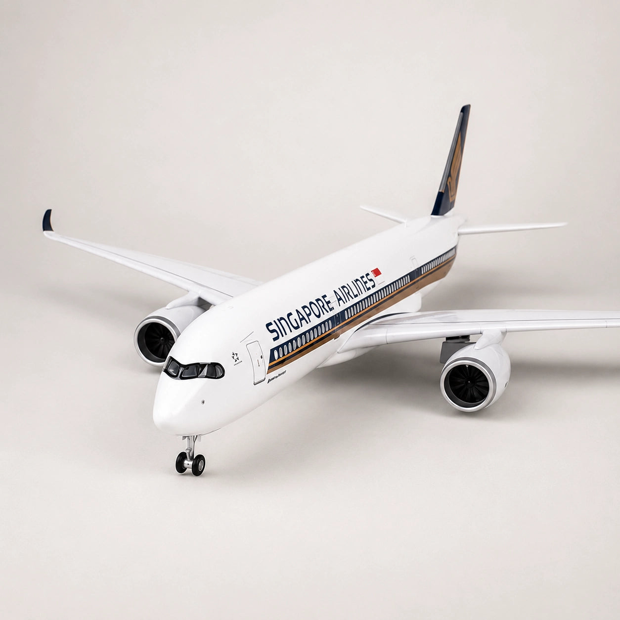 Model Singapore Airlines Airbus A350 v měřítku 1:142