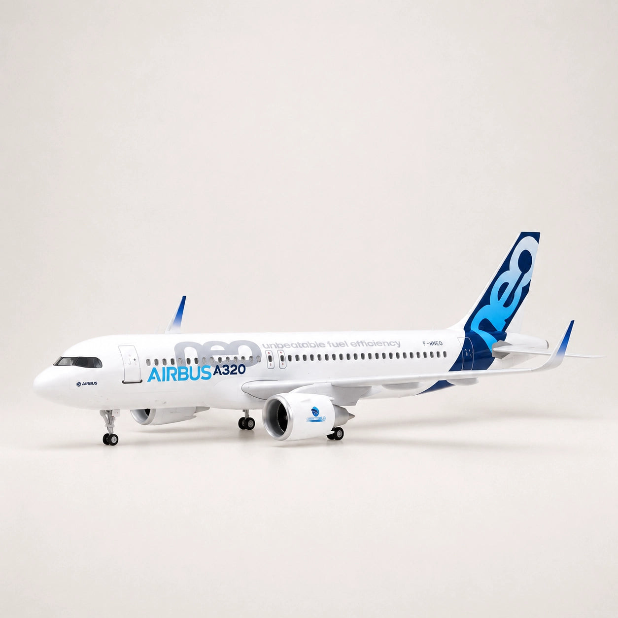 Modellino Prototipo Airbus A320neo in scala 1:80