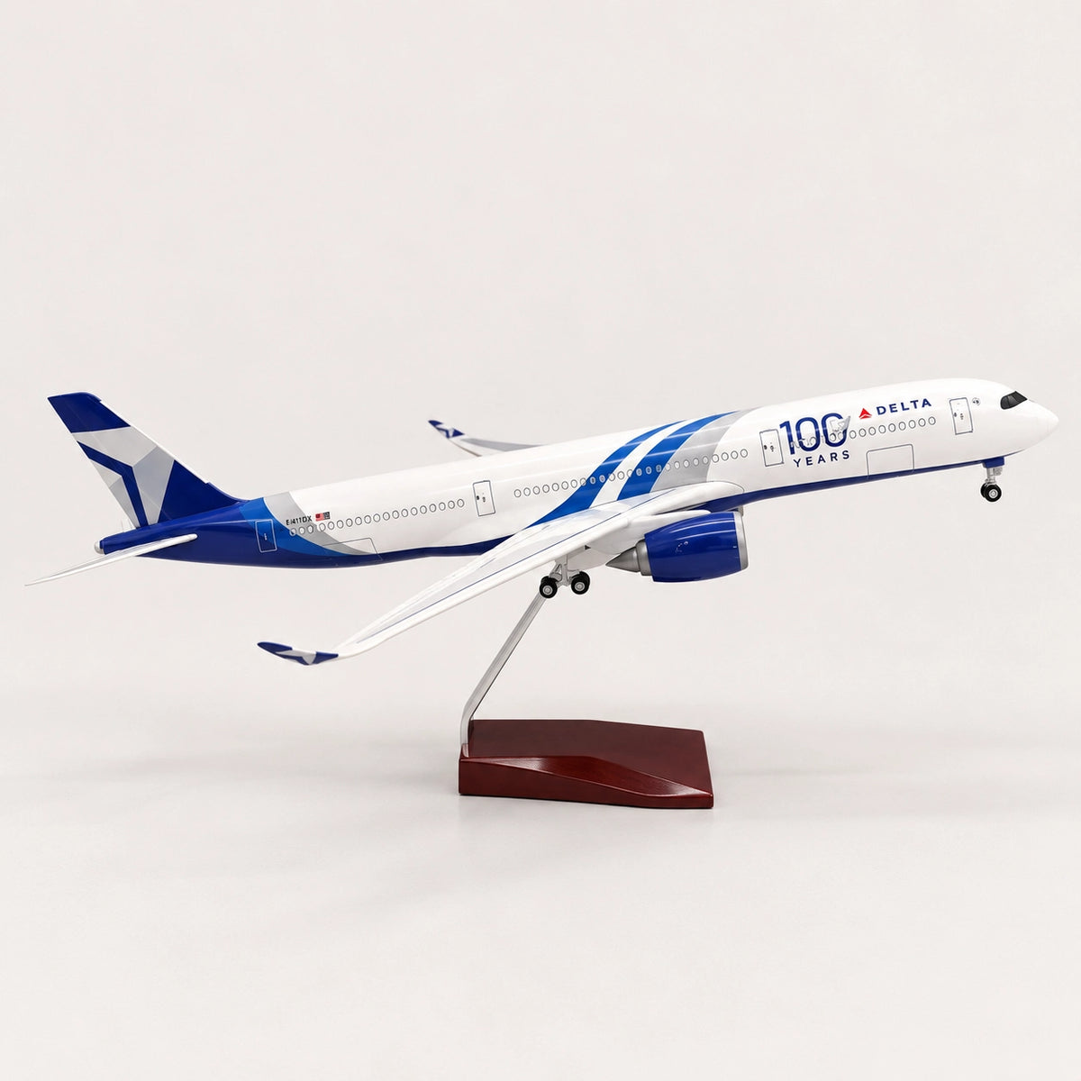 Airbus A350 Delta Air Lines – edice ke 100. výročí – model v měřítku 1:142