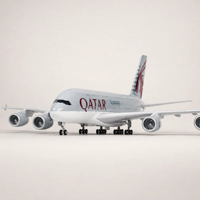 Qatar Airways Airbus A380 1:160 Scale Model