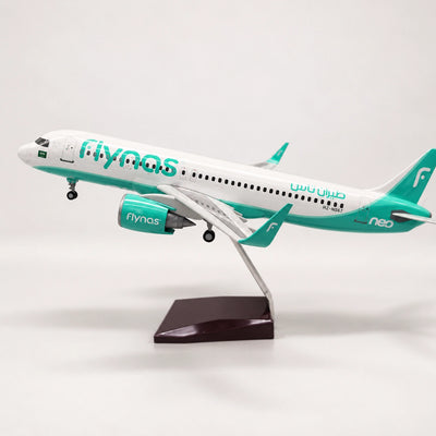 Airbus A320neo Flynas – model v měřítku 1:80